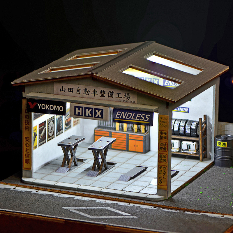 1:64 Scale DIY Auto Repair Sho - огляд і ціна Auto Repair Shops